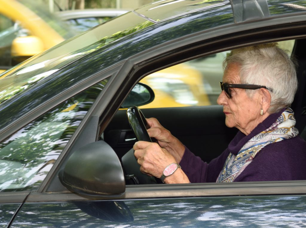 elderly driver